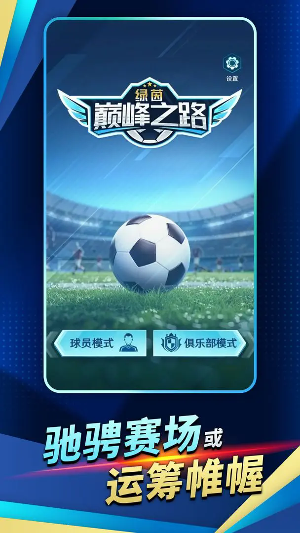 绿茵巅峰之路游戏图1