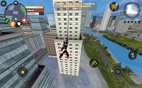 火柴人绳索英雄修改版图2